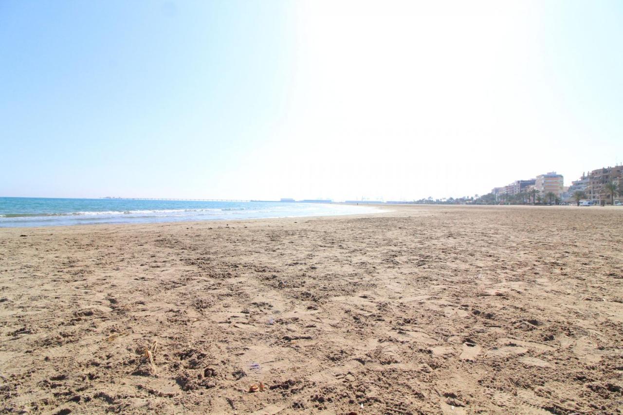 Global Properties, Apartamento En Primera Linea, Playa Sagunto Esterno foto