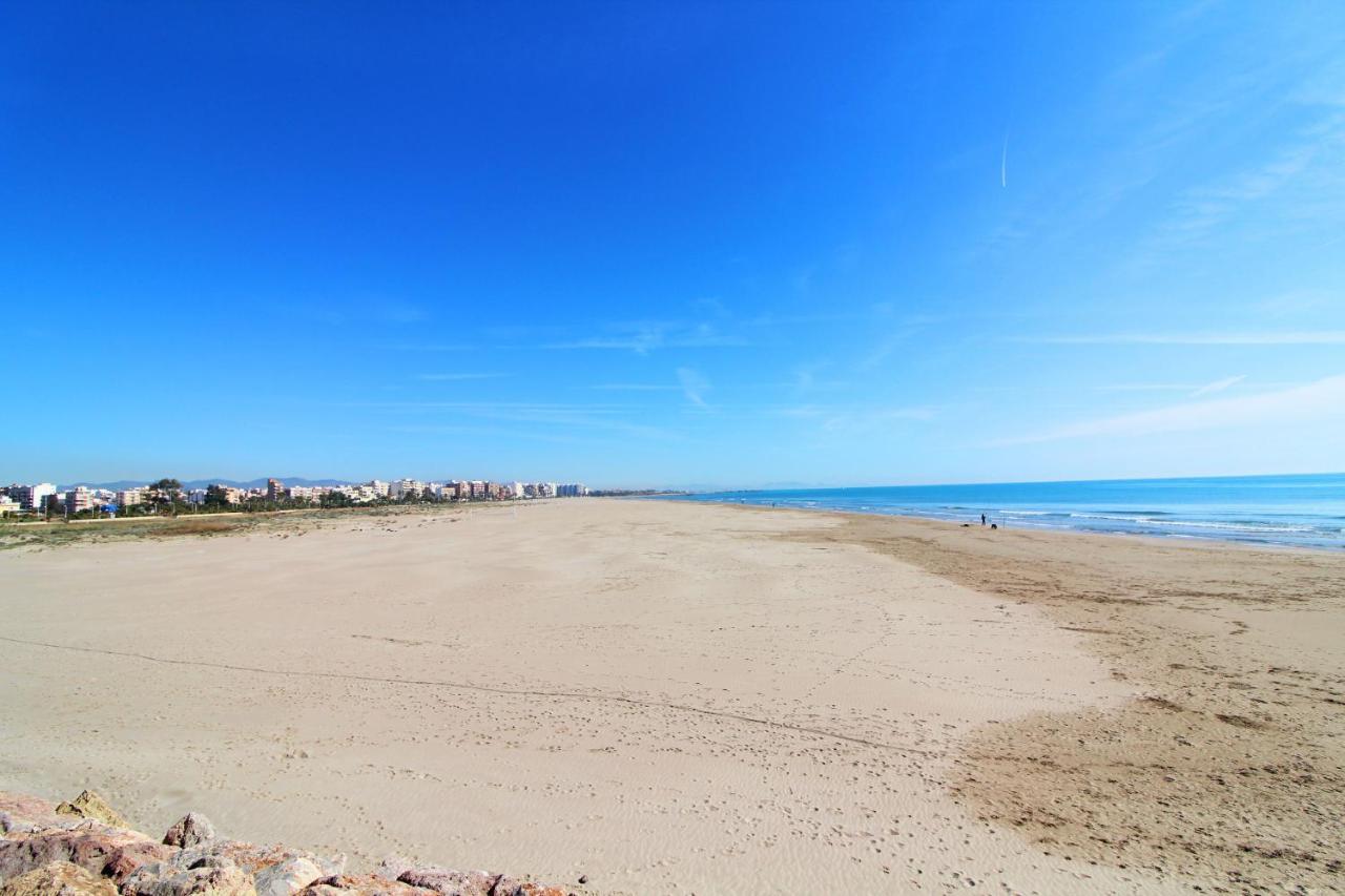 Global Properties, Apartamento En Primera Linea, Playa Sagunto Esterno foto